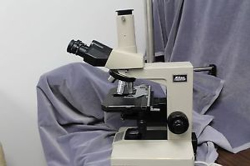 Nikon Labophot Microscope with 4 Objectives, Trinocular - refurbished
