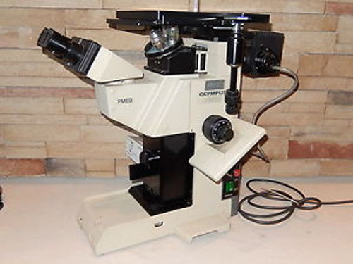 OLYMPUS PME 3 PME-3 MICROSCOPE  PMEB LECO HITACHI COLOR VIDEO  ITD-100  LENS