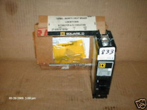 Square D Circuit Breaker Fhl16100 277V 100A 1 Pole Nib