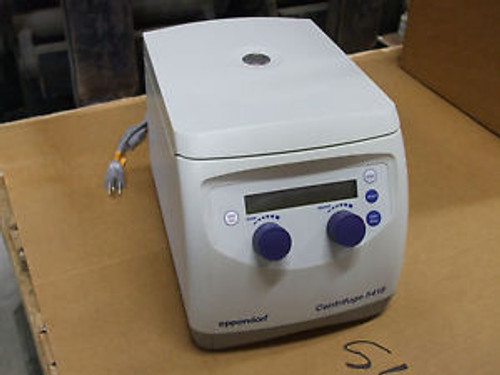 EPPENDORF MICROCENTRIFUGE 5418 100-1400 RPM 120V 2.8A (#22,754)