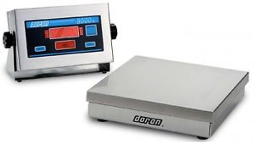 50 LB x 0.01 Doran Digital NTEP Stainless Steel Bench Scale 15x15 2 yr warranty