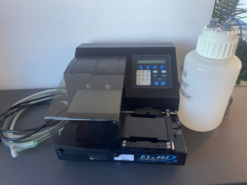 BioTek ELx405 Microplate Washer ELX405R with Bottle Waste Sensor Hoses