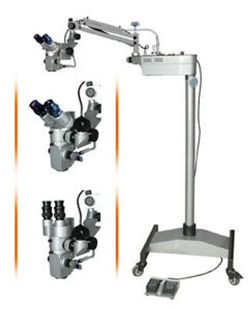 ENT Surgical Microscope with 3 - Step Magnification 5x, 10x & 20x