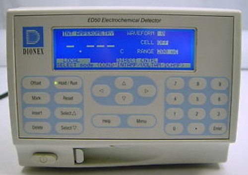 Dionex ED50 HPLC Chromatography Electrochemical Detector w/ DX-LAN, ED50A