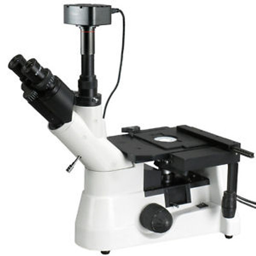 40X-1000X Super Widefield Inverted Metallurgical Microscope + 3MP Cam