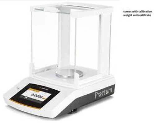 Sartorius Practum224-1S Analytical Lab Balance 220 g x 0.1 mg,Touch Screen,New