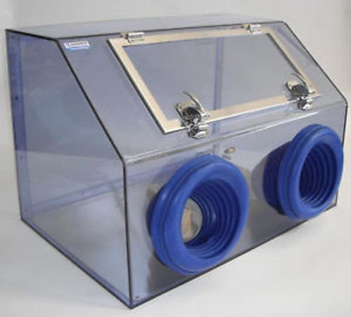 CLEATECH Portable Glove Box System, PVC with Nitrogen Ports