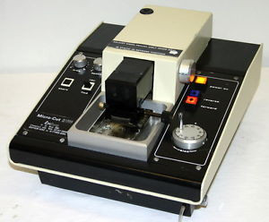 BIO-RAD EM CORP. VIBRATING MICROTOME, MODEL MICRO-CUT H1200