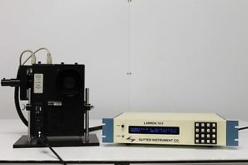 Sutter Lambda LS Illuminator LB-LS/17 Xenon Arc Lamp w/ 10-2 Controller LB10-2