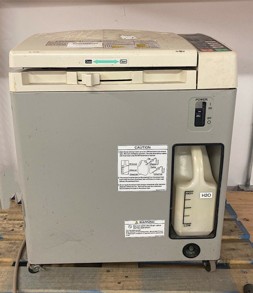Sanyo Mls-3750 Upright Vertical Autoclave Sterilizer With 1 Basket, Top Load