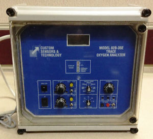 Custom Sensors Model 82B-35E Trace Oxygen Analyzer
