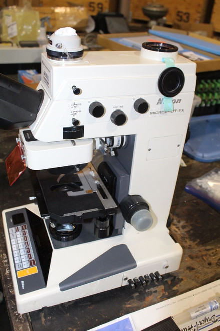 Nikon Microphot Fx Microscope With Kpl 10X/20