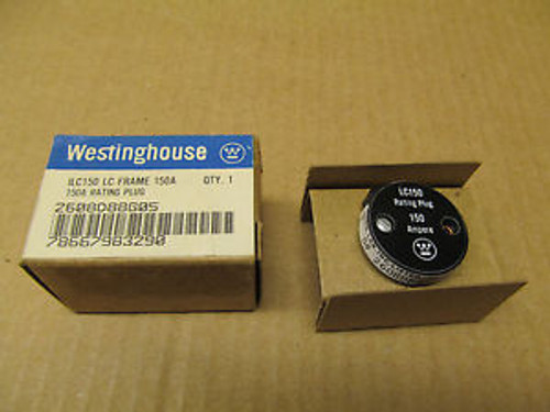 1 Nib Westinghouse 1Lc150 150 Amp Rating Plug For 150A Type Lc Frame 2608D88G05