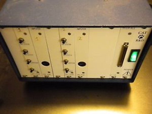 MED ASSOCIATES CATAMOUNT Interface Cabinet Power Supply 120V 60 Hz Modules Table