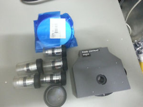 OLYMPUS Phase Contrast + SPlan 4 PL/10 PL/-20 PL/40 PL/100 PL Microscope