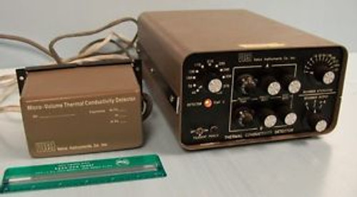 VICI THERMAL CONDUCTIVITY DETECTOR CONTROLLER MDL: TCD-C WITH MICRO TCD DETECTOR