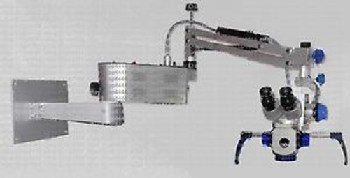 Wall Mount Dental Operating Microscope - 5x, 10x, 20x Magnification Optical head