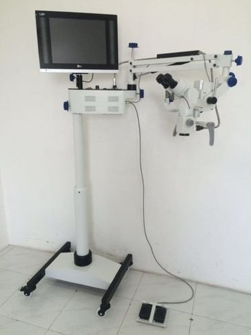 Wall Mount ENT Microscope with 3 Step Optical Head