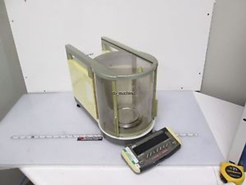 AND HA-200A Analytical Balance with Automatic Door 15VDC 0.8A Discolored