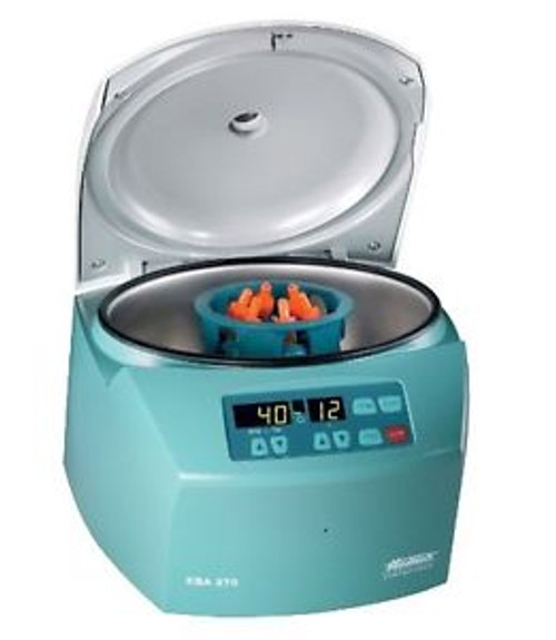 Hettich 2300-01 EBA 270 Small Centrifuge with Swing-Out Rotor and Tube Carriers,