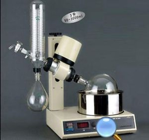 Rotary Evaporator RE5298A 0.2-3L Vertical Condenser 0-100rpm