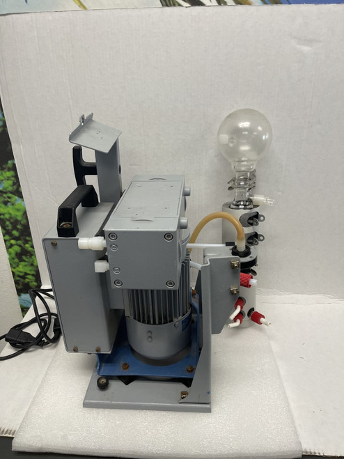 Brandtech Vacuubrand Vacuum Pump Unit Pc2002 Pc 2002 Diaphragm Vario