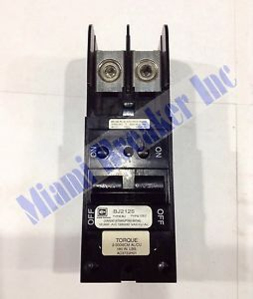 Cutler Hammer Bj2125 New Main-Subfeed Circuit Breaker 2 Pole 125A  240 Vac