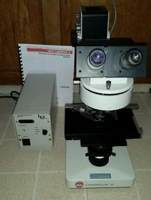 Leitz Laborlux D Fluorescent Phase Contrast Microscope NPL 100/63/40/32/10x