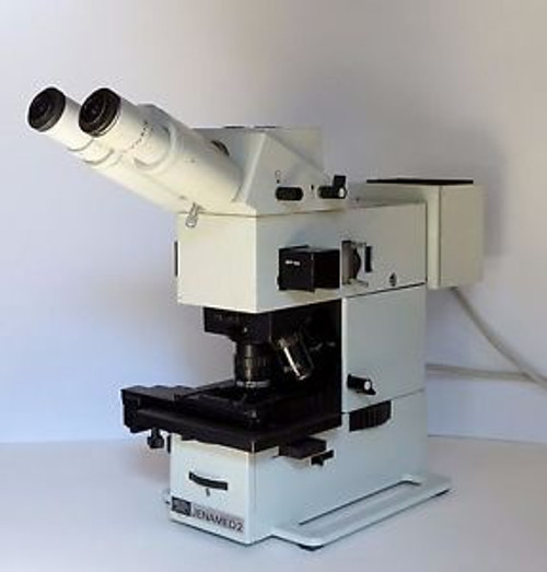 CARL ZEISS JENA JENAMED FLUORESCENCE MICROSCOPE