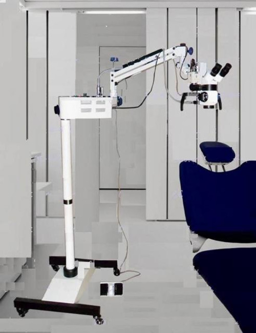5 Step Surgical Dental Microscope - Motorized - LED Monitor-Beam Splitter-Camera