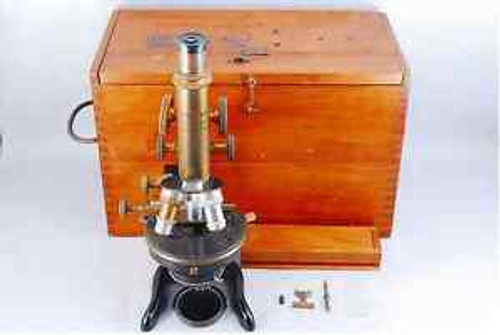 Ernst Leitz Microscope with Olympus Lens