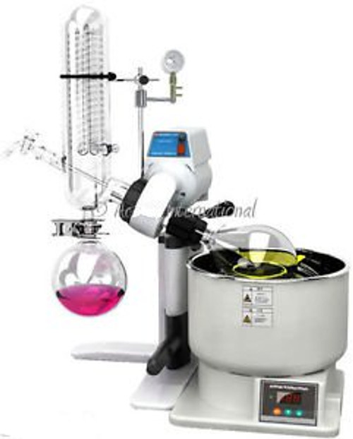 Ai SolventVap 0.5-Gallon 2L Rotary Evaporator RotoVap 99C 10-180rpm 110V 1500W