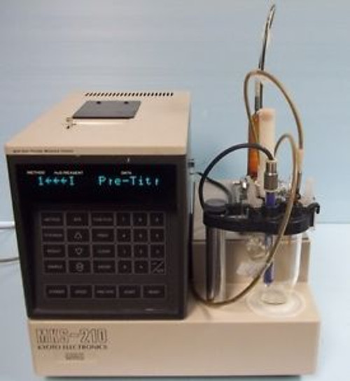 KYOTO ELECTRONICS MKS-210 KARL-FISCHER VOLUMETRIC MOISTURE TITRATOR MKS-210