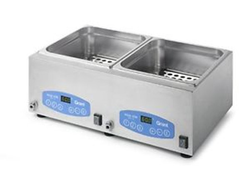 Grant Instruments SVE 12 DUAL US Expert Sous Vide Stainless Steel Dual Water ...