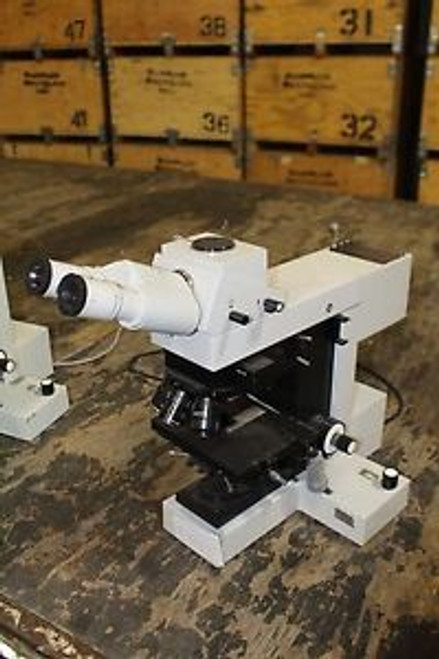 JENA MICROSCOPE LOADED WITH OBJECTIVES EYE PIECES PLANACHROMAT