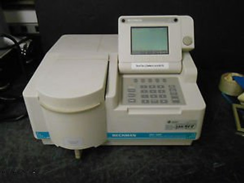BECKMAN INSTRUMENTS DU520 SPECTROPHOTOMETER WITH SINGLE CELL MODULE