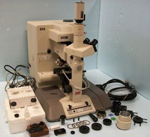 NICOLET NIC-PLAN IR MICROSCOPE MODEL:0049-005  W/ CAMERA AND ACCESSORIES