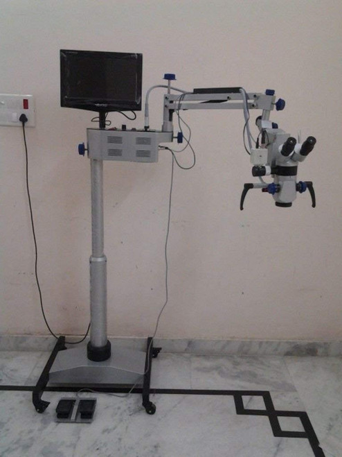 NEW - 5 Step, Portable Operating Microscope - with Video CCD Camera & Monitor