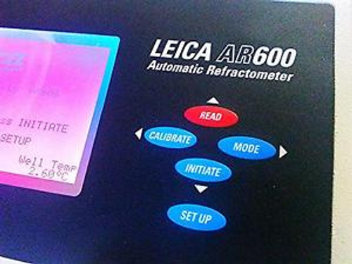LEICA AR600 AUTOMATIC REFRACTOMETER REICHERT