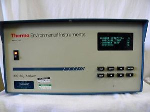 Thermo Environmental Analyzer Model 43C SO2  Analyzer --- Zero Alarms
