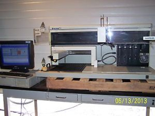 Hewlett Packard Multiprobe 204 Robotic Liquid Handler With Computer Operational