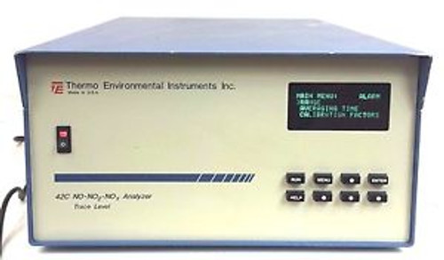 Thermo Environmental Instruments NO-NO2-NOx Analyzer Trace Level 42C
