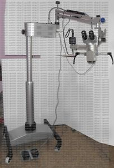Dental Microscope - having Beam Splitter & CCD Camera, (Floor Stand Model)