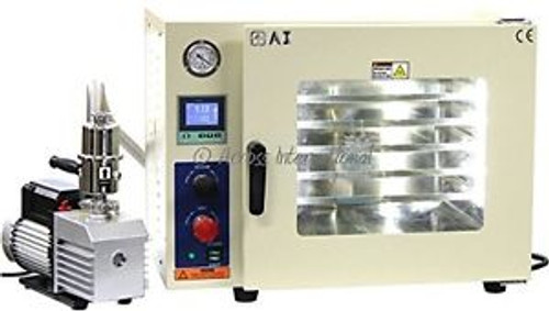 Across International AT19wv Steel Ai AccuTemp Vacuum Oven with 9 cfm Dual-Stage