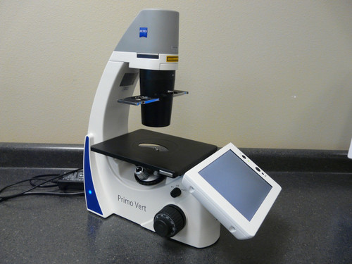 Zeiss Model 370 Inverted Microscope with LCD Screen