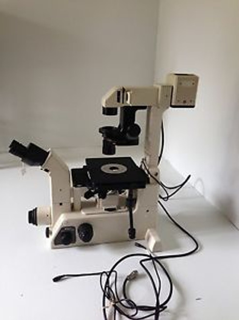 Nikon Diaphot 300 Inverted Phase Contrast Microscope Good Optics