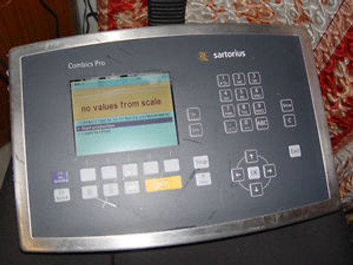 Sartorius Combics Pro programmable stainless steel  Weighing Terminal CISPRO
