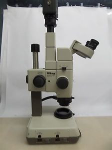 Nikon SMZ-U Stereo Zoom 1:10 Microscope w/ Sony DKC-5000 Camera and accessories