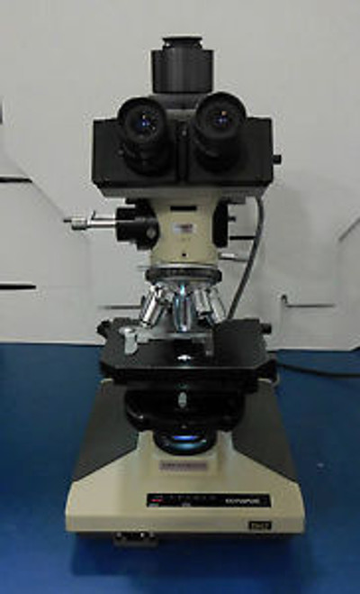 Olympus BH-2 Binocular Lab Microscope w/ 5 Objectives + 2 Eyepieces See Ad #2