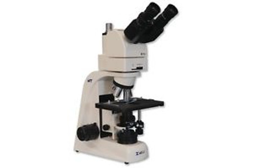 Meiji Techno MT5300EL LED Ergonomic Trinocular Brightfield Biological Microscope
